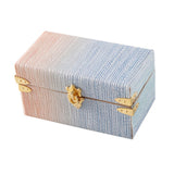 Maxbell 1/12 Scale Miniature Suitcase Wooden Furniture for Bedroom Living Room Decor Red Blue