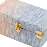 Maxbell 1/12 Scale Miniature Suitcase Wooden Furniture for Bedroom Living Room Decor Red Blue