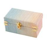 Maxbell 1/12 Scale Miniature Suitcase Wooden Furniture for Bedroom Living Room Decor Green Yellow