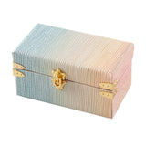 Maxbell 1/12 Scale Miniature Suitcase Wooden Furniture for Bedroom Living Room Decor Green Yellow