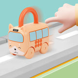 Maxbell Locks and Keys Car Toys Push to Glide Interesting Smooth Montessori Toys Set Style B