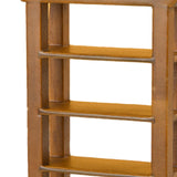 Maxbell 1:12 Dollhouse 4 Layers Shelf Display Rack Wooden Furniture for Bedroom Home