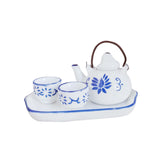 Maxbell 1:12 Scale Dollhouse Porcelain Tea Cup Set for Micro Landscape Kitchen Decor