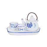 Maxbell 1:12 Scale Dollhouse Porcelain Tea Cup Set for Micro Landscape Kitchen Decor