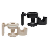 Maxbell Pram Bottle Holder for Pipe Diameter 25-40mm Pram Trolley Bike Cup Holder Black