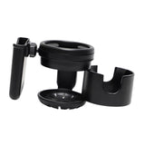Maxbell Pram Bottle Holder for Pipe Diameter 25-40mm Pram Trolley Bike Cup Holder Black