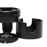 Maxbell Pram Bottle Holder for Pipe Diameter 25-40mm Pram Trolley Bike Cup Holder Black