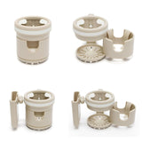 Maxbell Pram Bottle Holder for Pipe Diameter 25-40mm Pram Trolley Bike Cup Holder Khaki