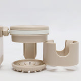 Maxbell Pram Bottle Holder for Pipe Diameter 25-40mm Pram Trolley Bike Cup Holder Khaki