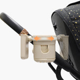 Maxbell Pram Bottle Holder for Pipe Diameter 25-40mm Pram Trolley Bike Cup Holder Khaki