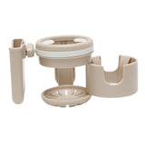 Maxbell Pram Bottle Holder for Pipe Diameter 25-40mm Pram Trolley Bike Cup Holder Khaki