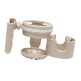Maxbell Pram Bottle Holder for Pipe Diameter 25-40mm Pram Trolley Bike Cup Holder Khaki