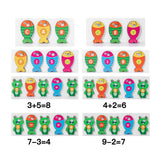 Maxbell Magnetic Alphabet Numbers Fishing Game Color Cognitive for Kids Holiday Gift