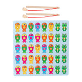 Maxbell Magnetic Alphabet Numbers Fishing Game Color Cognitive for Kids Holiday Gift