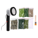 Maxbell Static Grass Flocking Applicator Flock Static for Street Building Sand Table