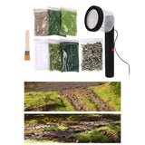 Maxbell Static Grass Flocking Applicator Flock Static for Street Building Sand Table