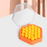 Maxbell Puzzle Beads Logical Toy Portable Party Brain Teaser for Kids Children Teens orange