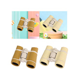 Maxbell Kids Binoculars Children's Binoculars for 8-12 Years Old Outside Play Hunting Brown