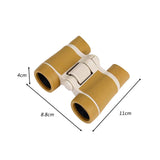 Maxbell Kids Binoculars Children's Binoculars for 8-12 Years Old Outside Play Hunting Brown