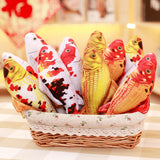 Maxbell Fish Plush Toy Hugging Pillows for Sofa Easter Valentines Day Gifts for Kids style A