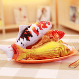 Maxbell Fish Plush Toy Hugging Pillows for Sofa Easter Valentines Day Gifts for Kids style A