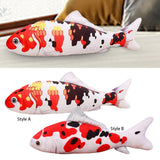 Maxbell Fish Plush Toy Hugging Pillows for Sofa Easter Valentines Day Gifts for Kids style A