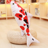 Maxbell Fish Plush Toy Hugging Pillows for Sofa Easter Valentines Day Gifts for Kids style B