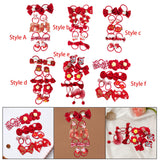 Maxbell 10Pcs Cartoon Girls Hair Ties Cute Soft Rubber Bands for Kids Girls Children Style A