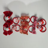 Maxbell 10Pcs Cartoon Girls Hair Ties Cute Soft Rubber Bands for Kids Girls Children Style B