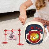 Maxbell Play Washer and Dryer Set Small Household Appliances Toy for Holiday Present