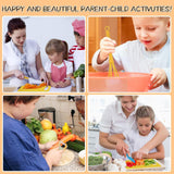 Maxbell 20 Pieces Kids Montessori Kitchen Tools for Real Cooking for Gifts Kids Boys