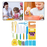 Maxbell 20 Pieces Kids Montessori Kitchen Tools for Real Cooking for Gifts Kids Boys