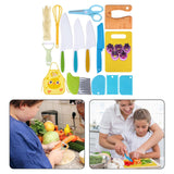 Maxbell 20 Pieces Kids Montessori Kitchen Tools for Real Cooking for Gifts Kids Boys