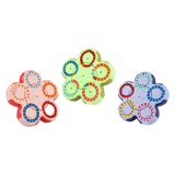 Maxbell Bean Rotating Cube Toy Novelty Puzzle for New Year Gift Party Favor Birthday Pink