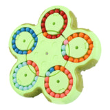 Maxbell Bean Rotating Cube Toy Novelty Puzzle for New Year Gift Party Favor Birthday Green