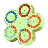 Maxbell Bean Rotating Cube Toy Novelty Puzzle for New Year Gift Party Favor Birthday Green