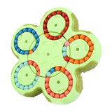 Maxbell Bean Rotating Cube Toy Novelty Puzzle for New Year Gift Party Favor Birthday Green