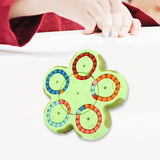 Maxbell Bean Rotating Cube Toy Novelty Puzzle for New Year Gift Party Favor Birthday Green