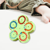 Maxbell Bean Rotating Cube Toy Novelty Puzzle for New Year Gift Party Favor Birthday Green
