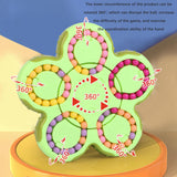 Maxbell Bean Rotating Cube Toy Novelty Puzzle for New Year Gift Party Favor Birthday Green
