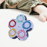 Maxbell Bean Rotating Cube Toy Novelty Puzzle for New Year Gift Party Favor Birthday Blue