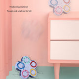 Maxbell Bean Rotating Cube Toy Novelty Puzzle for New Year Gift Party Favor Birthday Blue