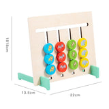 Maxbell Color Matching Slide Puzzle Wooden Toys Children Montessori Toys Travel Toys Fruit