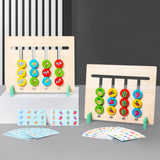 Maxbell Color Matching Slide Puzzle Wooden Toys Children Montessori Toys Travel Toys Animal