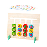 Maxbell Color Matching Slide Puzzle Wooden Toys Children Montessori Toys Travel Toys Animal