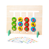 Maxbell Color Matching Slide Puzzle Wooden Toys Children Montessori Toys Travel Toys Animal