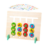 Maxbell Color Matching Slide Puzzle Wooden Toys Children Montessori Toys Travel Toys Animal