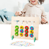 Maxbell Color Matching Slide Puzzle Wooden Toys Children Montessori Toys Travel Toys Animal