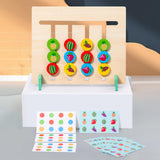 Maxbell Color Matching Slide Puzzle Wooden Toys Children Montessori Toys Travel Toys Animal