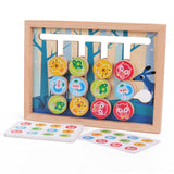 Maxbell Slide Puzzle Preschool Educational Boys Girls Logical Game Travel Toys